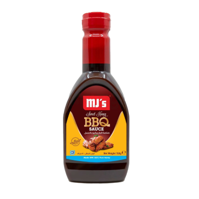 MJ's BBQ Sweet Honey Sauce 510gm image