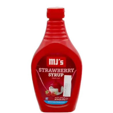 MJ's Strawberry Syrup 624gm image