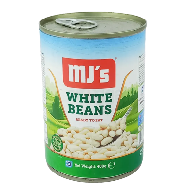 MJ's White Beans 400gm image