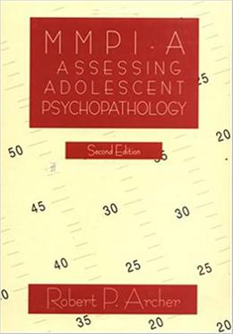 MMPI-A: Assessing Adolescent Psychopathology