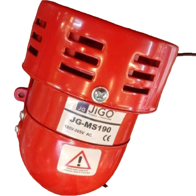 MS-190 AC 220v 114db Plastic Industrial Alarm Sound Motor Siren Slide 4