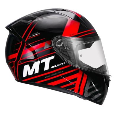 MT Stinger ZAG Helmets–Glossy Red Black image