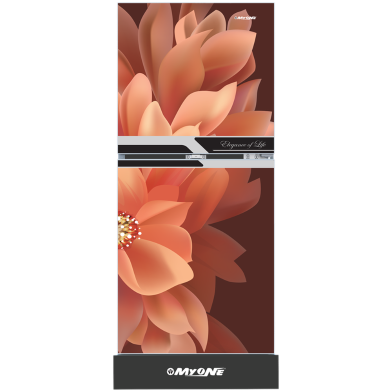MYONE MY-1F5G Refrigerator - 165 Liter - Dahlia Black image