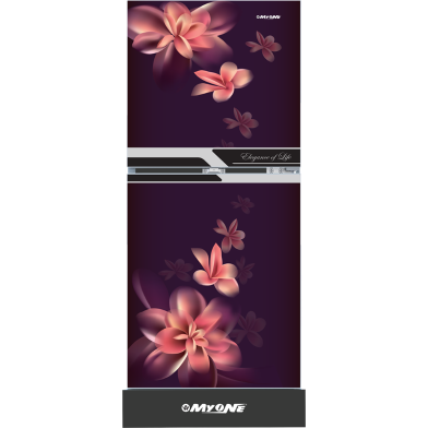 MYONE MY-1I5G Refrigerator - 165 Liter - Gorgeous Tulip Black Match image