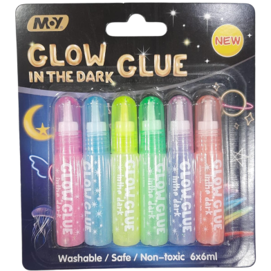 MY Glow In Dark Glue 6 ml 6 Pcs image