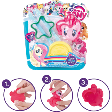 Toybliss My Little Pony DIY Color Mud Series (58-1), Ages 3 Plus image