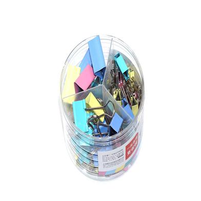 M And G 32mm Colorful Binder Clip Set Box - 24 Pcs image