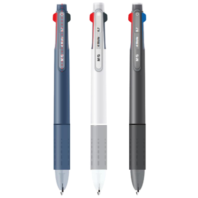 M And G 4 Colours Semi-Gel B/Point Pen 0.7 ( 4 Mate) ABPJ7371 image