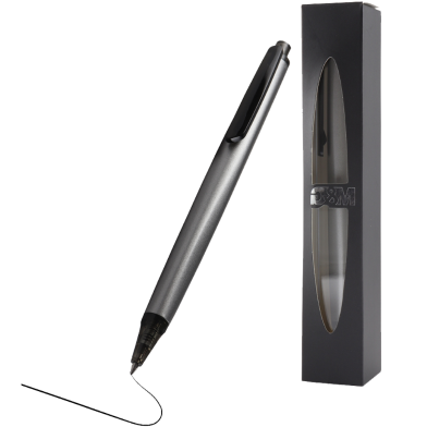 M And G Retractable Gel Gift Pen Black Ink With Box AGPH3774 BMW Designworks image