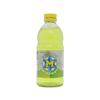 M-Sport Yellow Energy Drinks Glass Bottle 250ml image