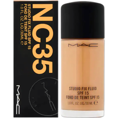 Mac Studio Fix Fluid Spf 15 Nc35 image