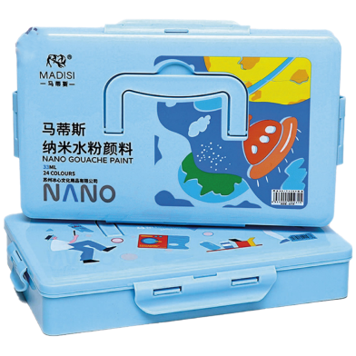 Madisi Nano Gouache Set Of 24 colors x 33 ml image
