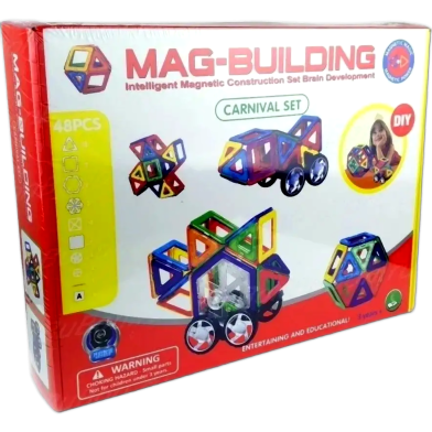 Mag Building Intelligent Magnetic Construction Set 48 Pcs image