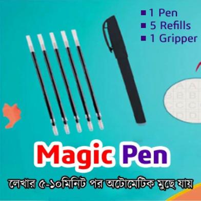 Magic Pen with 5 Refills, 1 Pen, 1 Grip Slide 3