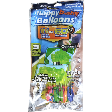 Magic Water Balloons Pack For Extended Fun-111Pcs image