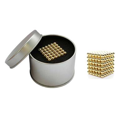 Magnet Balls 5MM 216 Pcs 6/6 Golden image