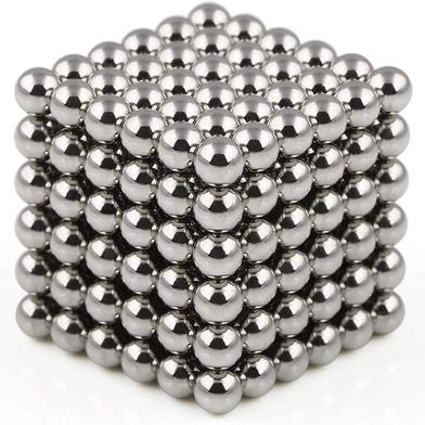 Magnet Balls 5MM 216 Pcs 6/6 Silver image
