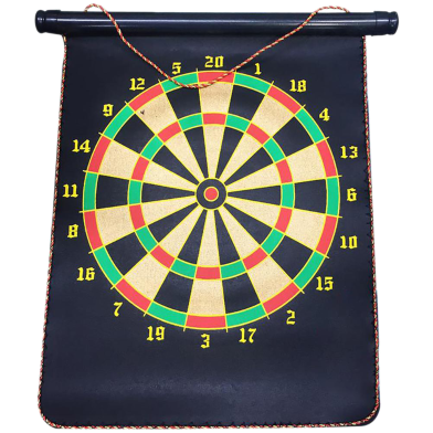 Magnet Dart Board Reversible Dart Board Two Sides - 15inch image