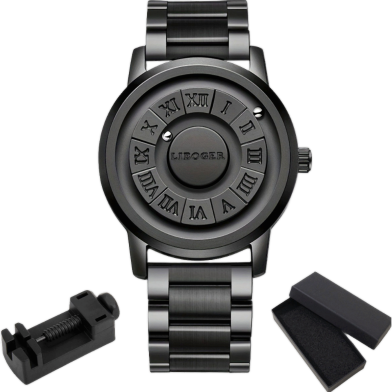 Magnetic Levitation Watch,Roman Numerals Creative Magnetic Levitation Balls image