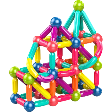 Magnetic Sticks 64 Pcs Set image