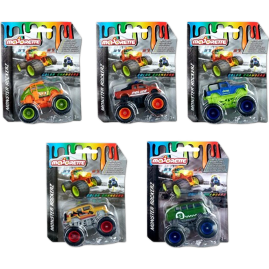 Majorette Monster Rockerz Color Changers Asst 3 plus, TH image