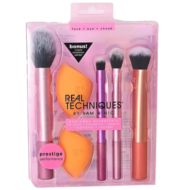 Makeup Brush Complete Face Set Real Techniques Everyday Essentials image