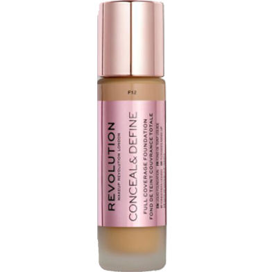 Makeup-Revolution Conceal And Define Foundation F12 image