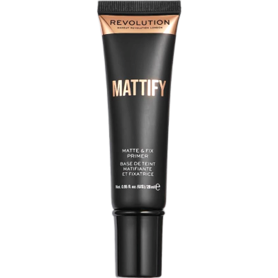 Makeup Revolution Mattify Matte and Fix Face Primer – 28ml image