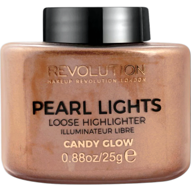 Makeup Revolution Pearl Lights Loose Highlighter – 25g (Candy Glow) image