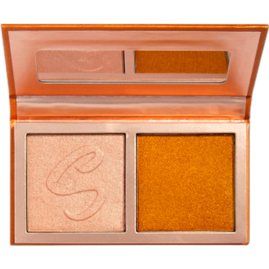 Makeup Revolution Soph X Face Highlighter Duo Honey Glaze image
