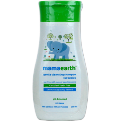 Mama Earth Gentle Cleansing Shampoo For Babies 200ml image
