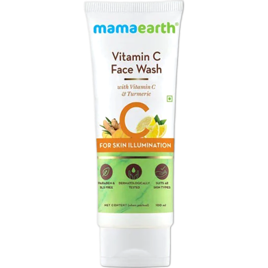 Mama Earth Vitamin C Face Wash 100ml image
