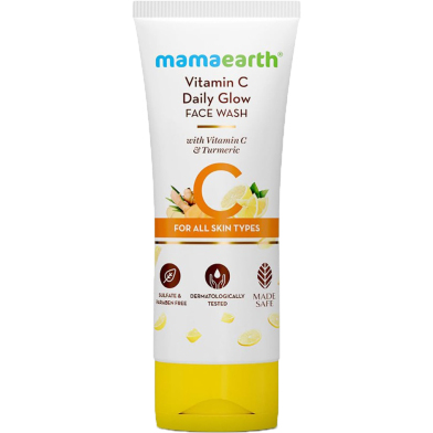 Mama Earth Vitamin C Face Wash 100ml image