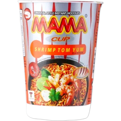 Mama Instant Cup Noodles Shrimp Tom Yum Flavour 70 gm image