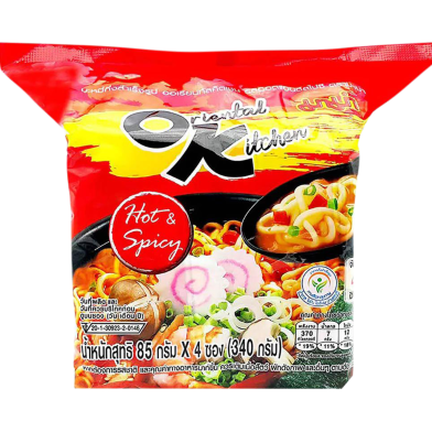 Mama Oriental Kitchen Hot and Spicy (85 X 4pcs) 340gm image