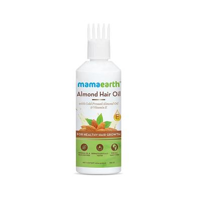 Mamaearth Almond Hair Oil with Cold Pressed Almond Oil and Vitamin E for Healthy Hair Growth - 150 ml -320893621 image