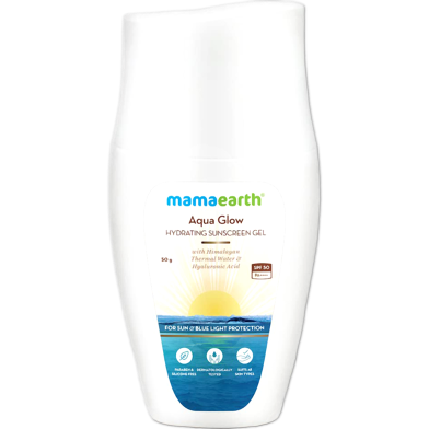 Mamaearth Aqua Glow Hydrating Sunscreen Gel SPF 50 PA 50g image