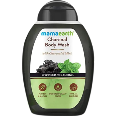 Mamaearth Charcoal Body Wash With Charcoal and Mint for Deep Cleansing -308642199 image