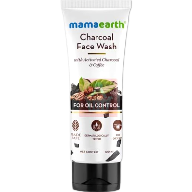 Mamaearth Charcoal Face Wash For Oil Control 100ml image
