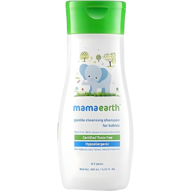 Mamaearth Gentle Cleansing Baby Shampoo 200ml image