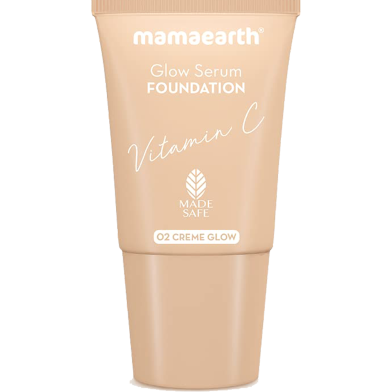 Mamaearth Glow Serum Foundation Mini Tube 02 Creme Glow 18 ml -455191000 image