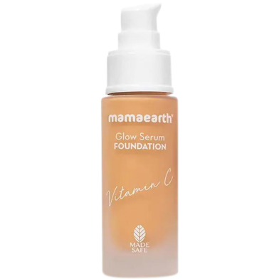 Mamaearth Glow Serum Foundation ( 04 Sand Glow) -301234668 image