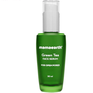 Mamaearth GreenTea Face Serum With GreenTea and Collagen For Open Pores -307204338 image