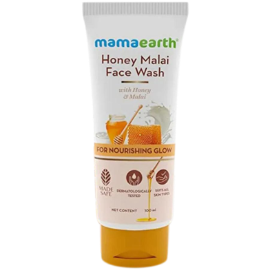 Mamaearth Honey Malai Face Wash For Nourishing Glow -307222170 image