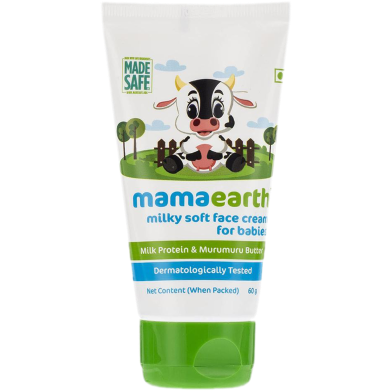 Mamaearth Milky Soft Face Cream With Murumuru Butter For Babies 60 ml -249205174 image