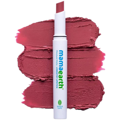 Mamaearth Moisture Matte Long Stay Lipstick - 05 Bubblegum Nud -300489708 image
