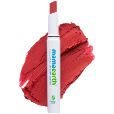 Mamaearth Moisture Matte Longstay Lipstick ( 11 Cherry Punch) -300996839 image