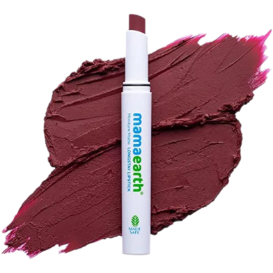Mamaearth Moisture Matte Longstay Lipstick - 02 Plum Punch (with Avocado Oil and Vitamin E) -293420793 image
