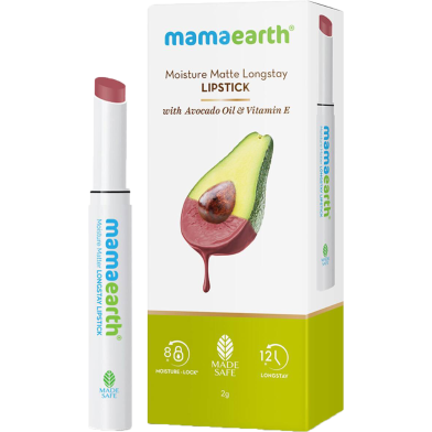 Mamaearth Moisture Matte Longstay Lipstick 02 Plum Punch -293420793 image