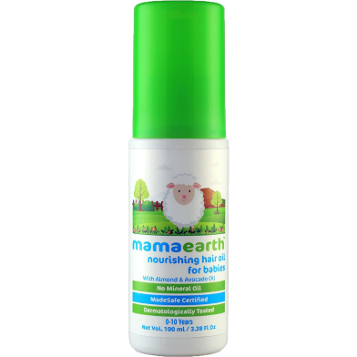 Mamaearth Nourishing Hair Oil for Babies 100 ml -293187941 image
